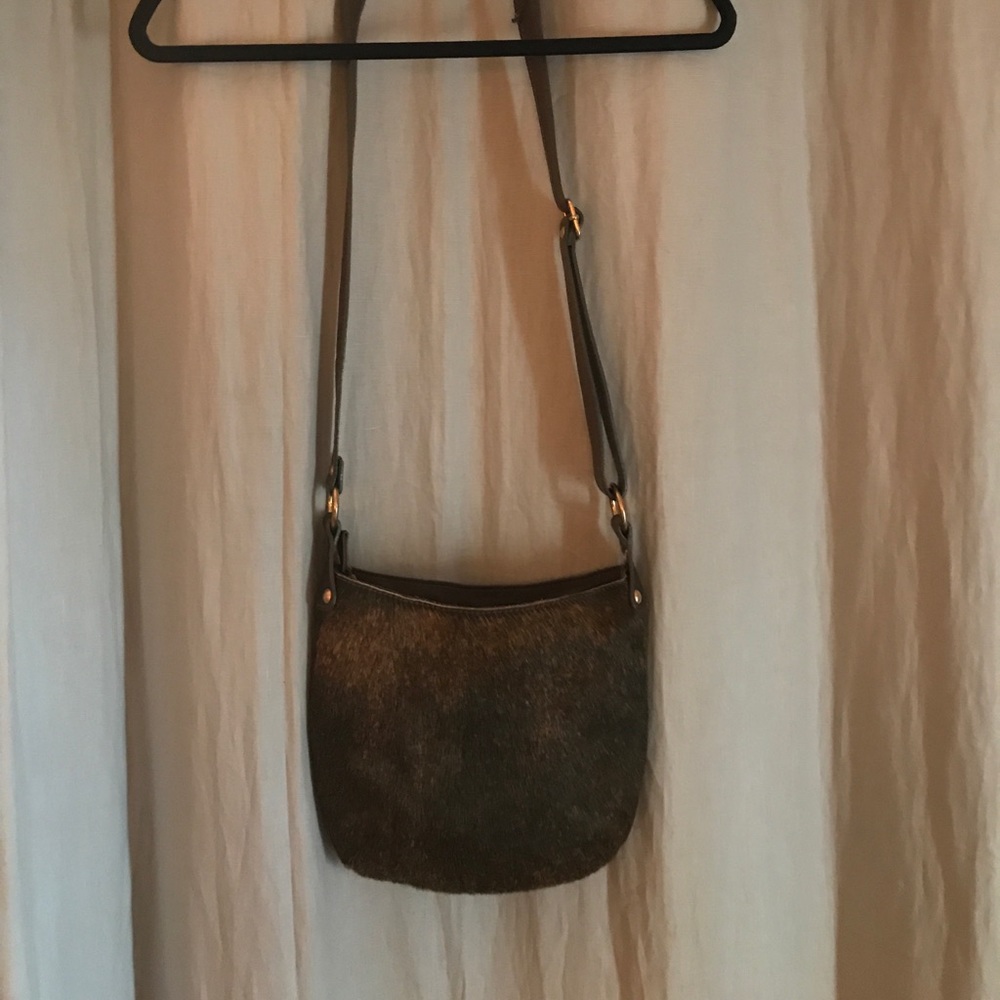 Maurizio Taituti Leather and Fur purse